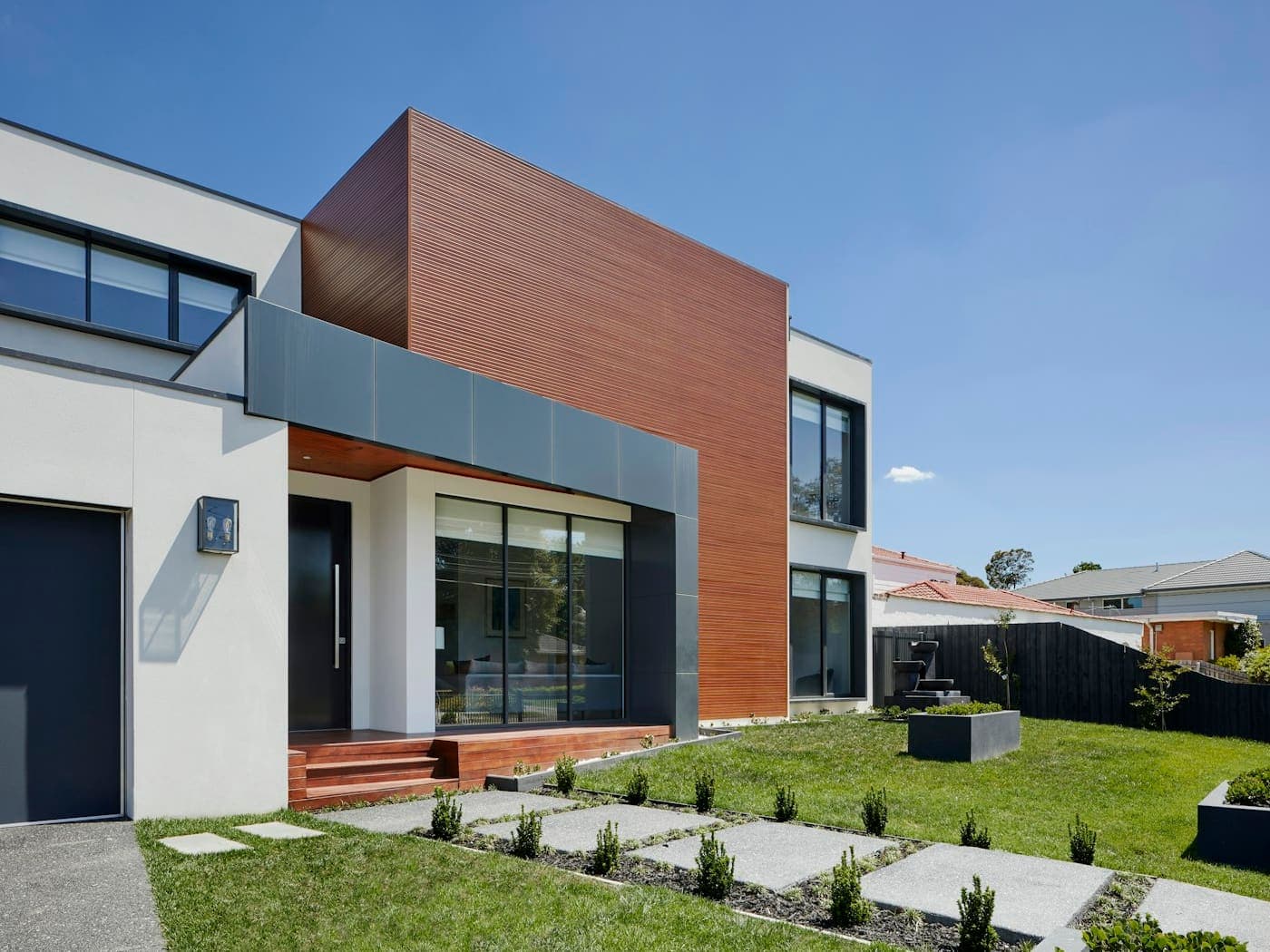 Well-maintained modern home exterior in the Haines City service area